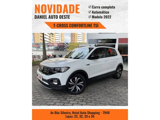 VOLKSWAGEN T-CROSS 1.0 200 TSI TOTAL FLEX COMFORTLINE AUTOMÁTICO